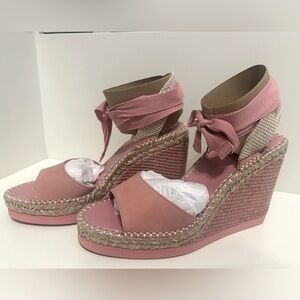NIB Vince Camuto/ Benson Pink 8.5 Espadrille